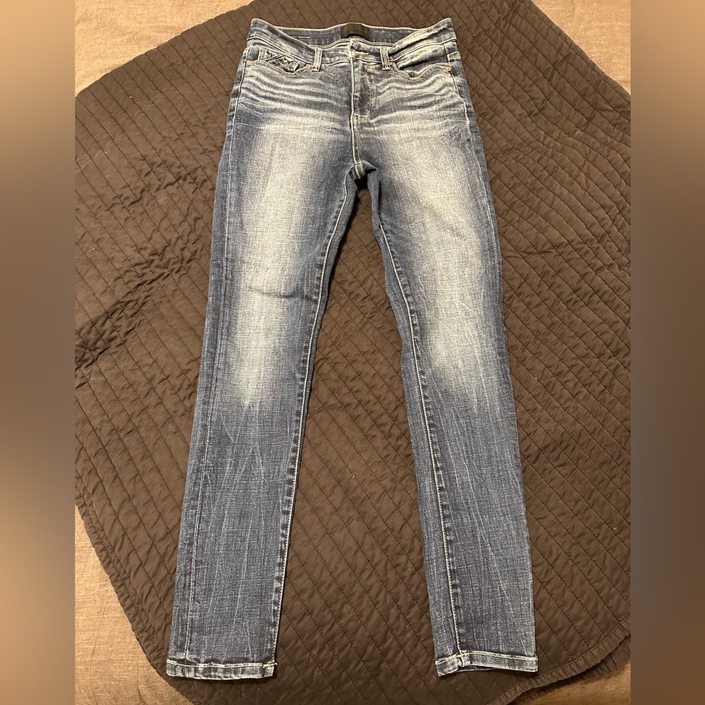 Buckle Black skinny jeans